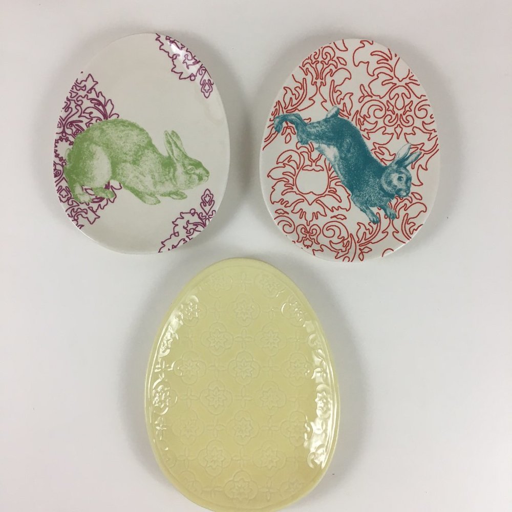 Noble Excellence Spring Easter Egg Decorative Plates